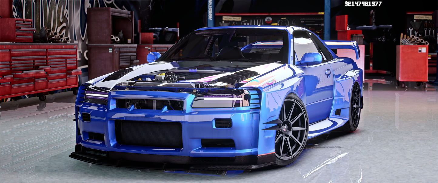 2002 Nissan Skyline GT-R | Debadged