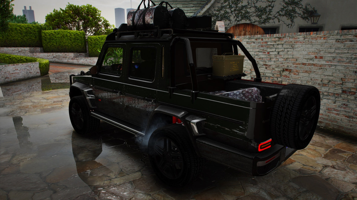 Mercedes-Benz Brabus G800 Adventure XLP Mafia Money & Gun 2020