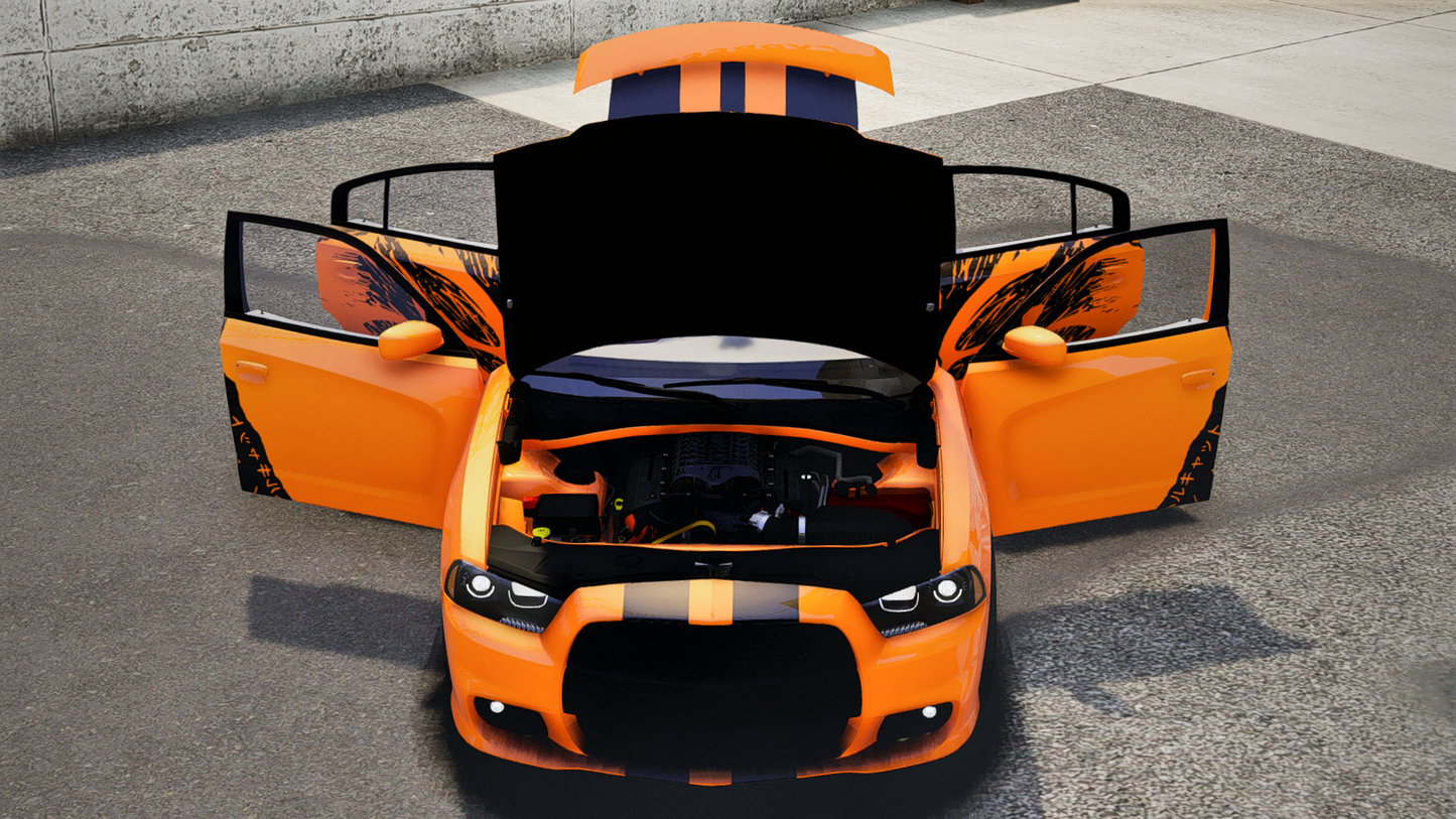 Dodge Charger Custom Livery 2012