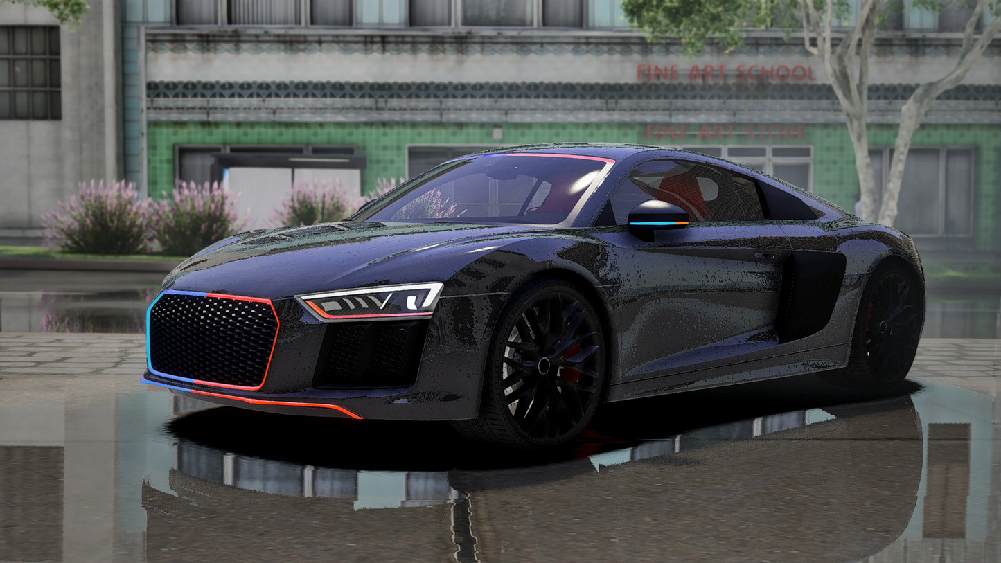 Audi R8 Modern Light PD | Debadged