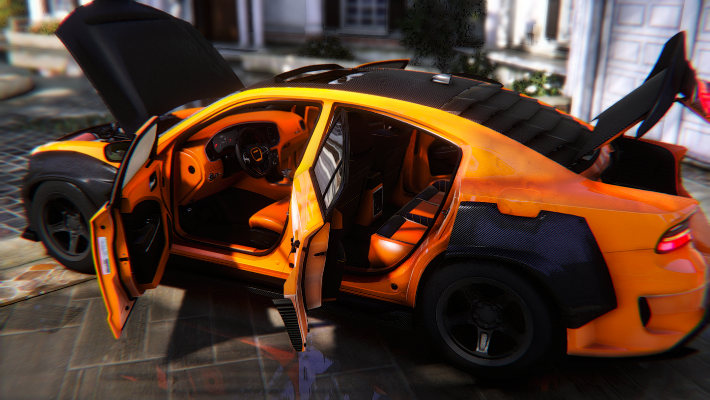 Dodge Charger Demon Carbon Body Widebody 2021