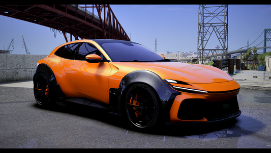 Ferrari Purosangue Widebody | Debadged