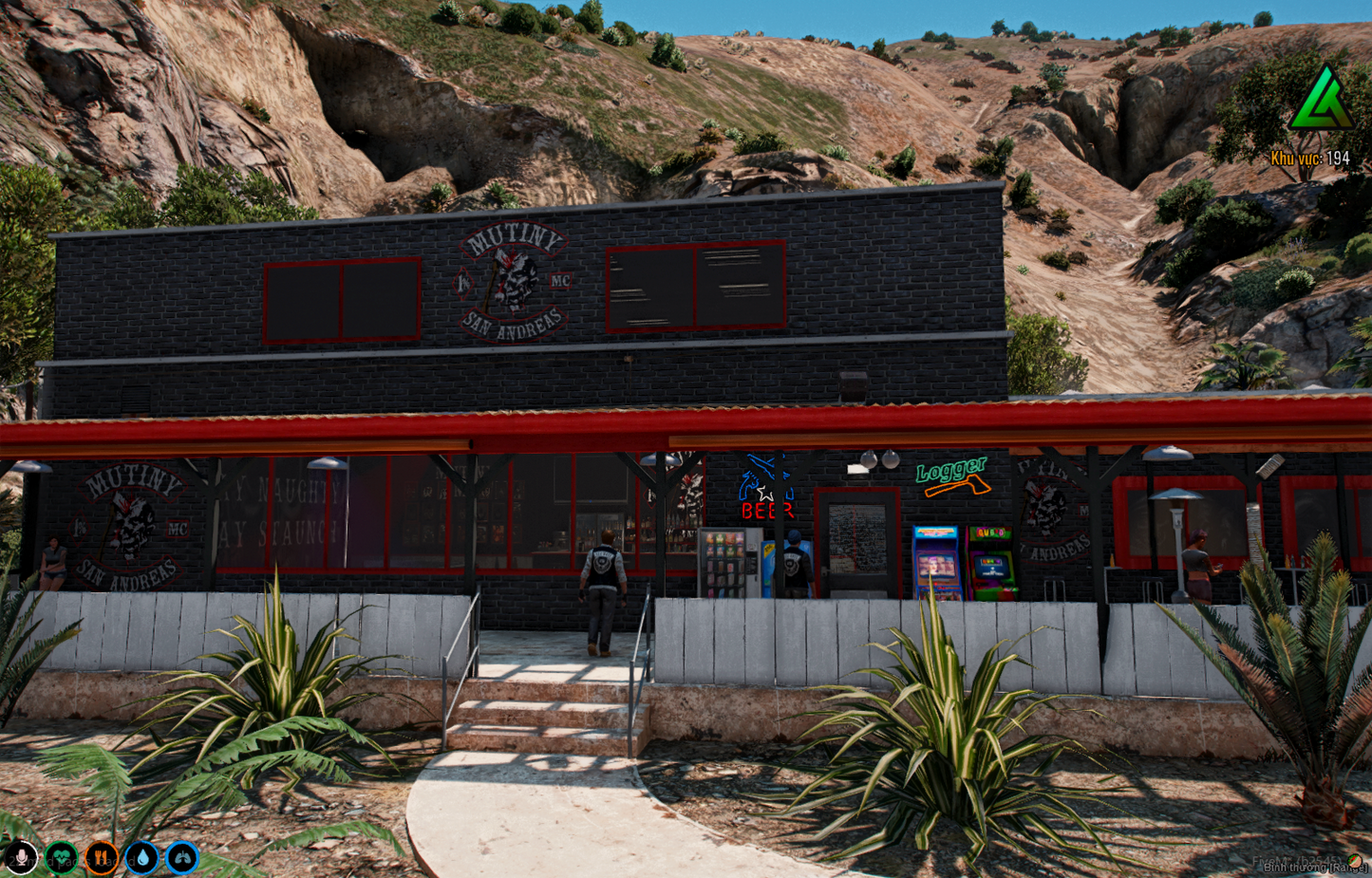 Hookies MC Clubhouse Interior