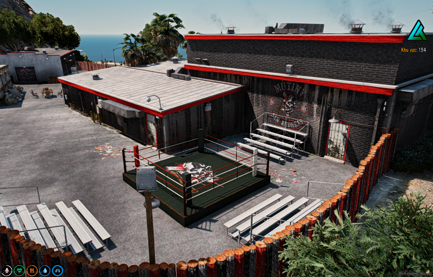 Hookies MC Clubhouse Interior