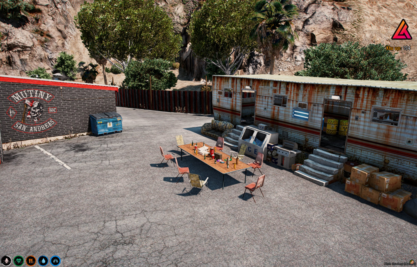Hookies MC Clubhouse Interior
