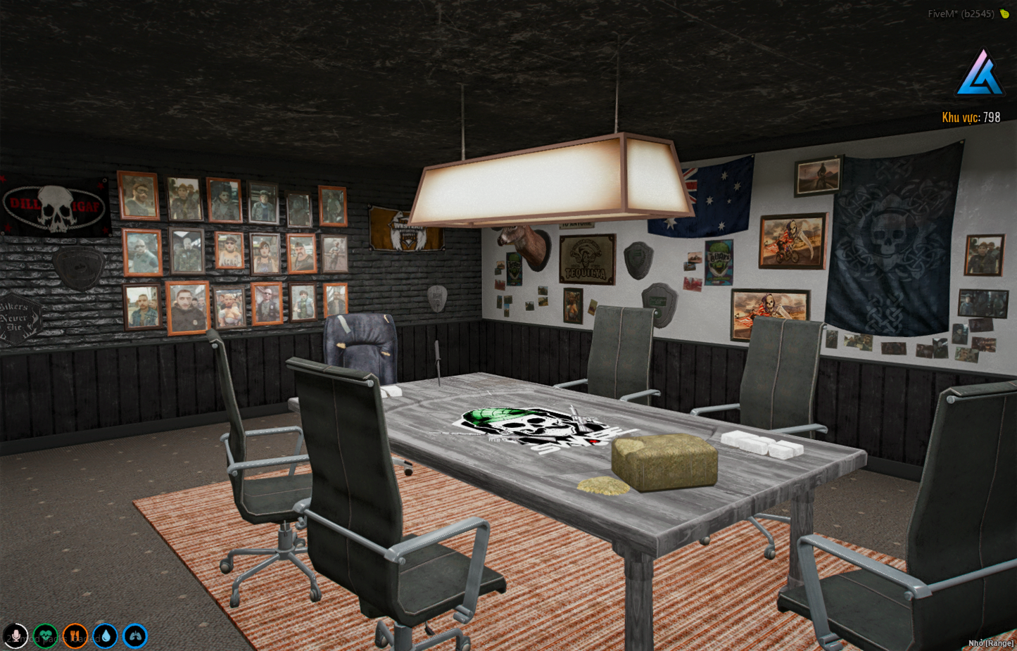La Mesa Lost MC Clubhouse Interior