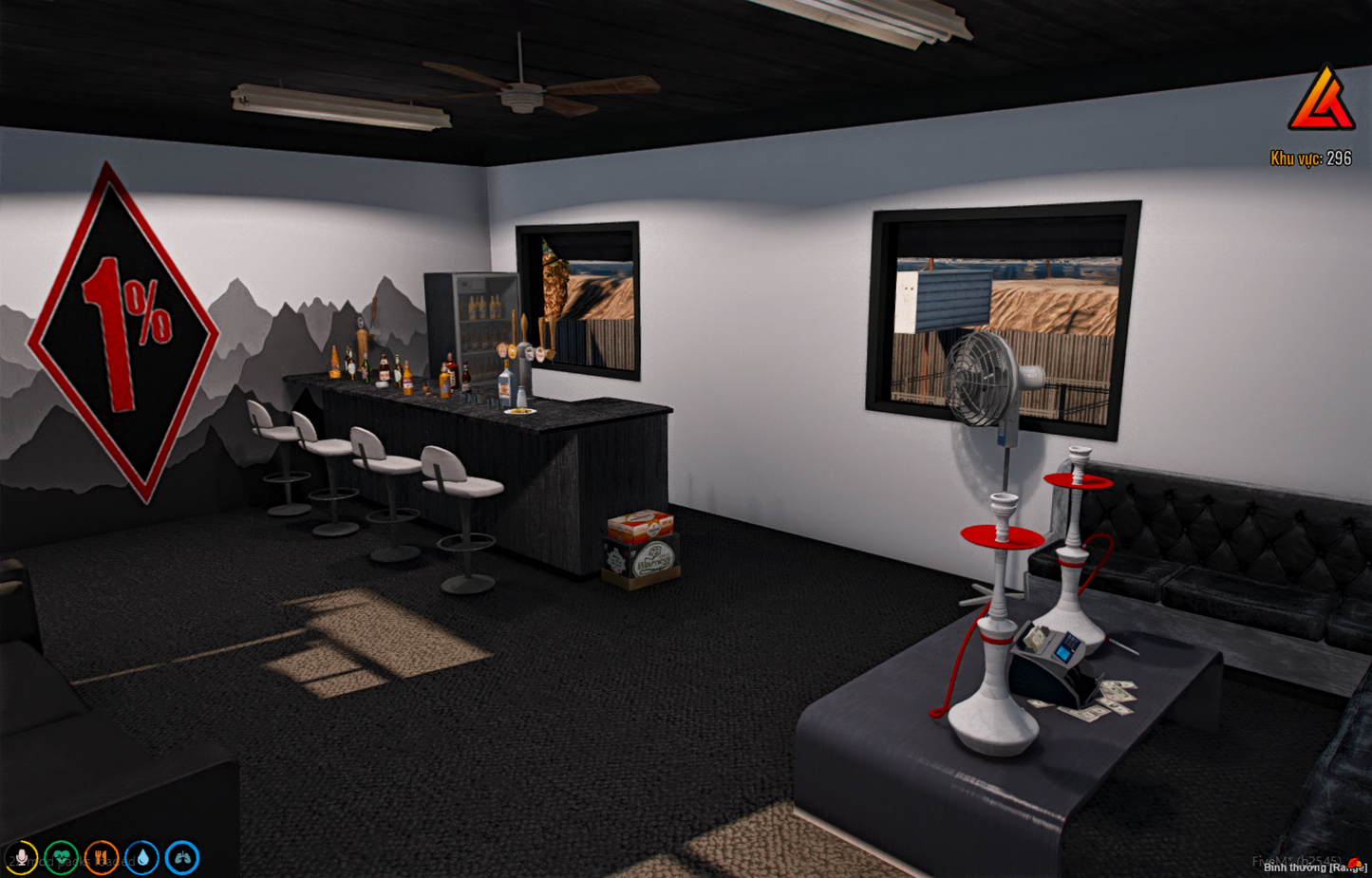 Sandy Shores MC Clubhouse Interior