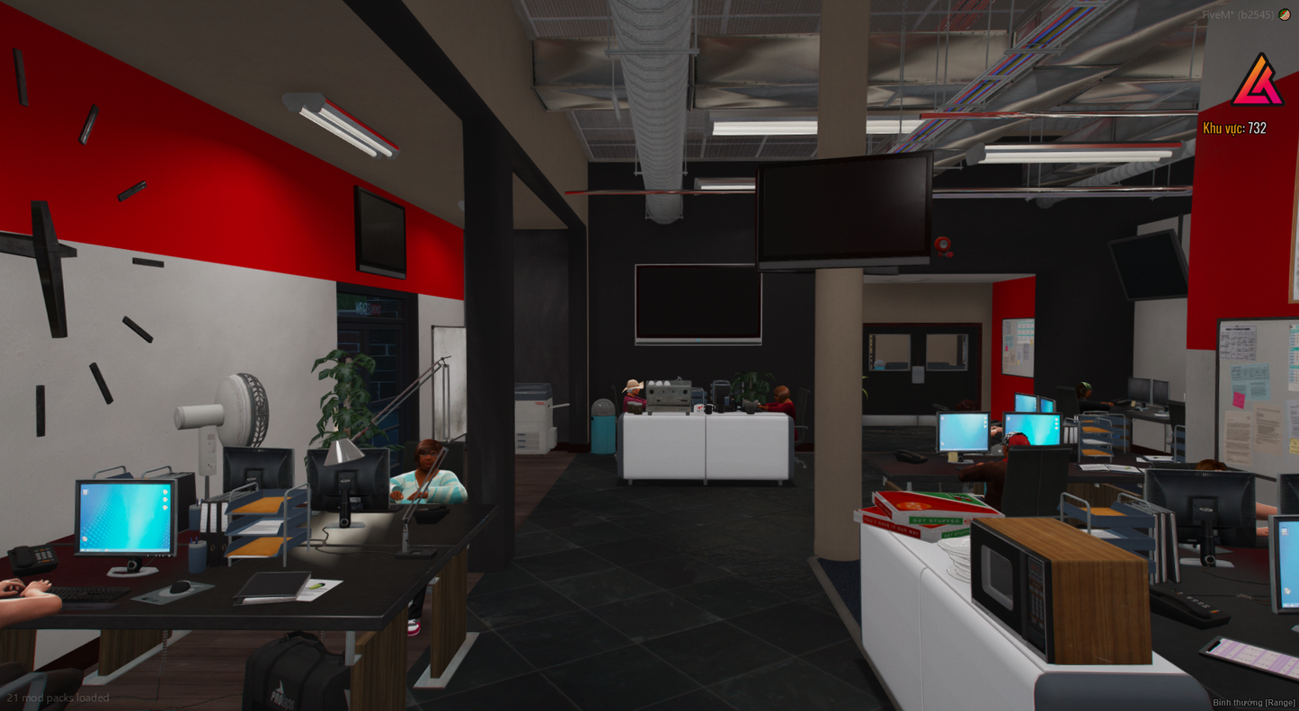 Open Interior Weazel News Overview