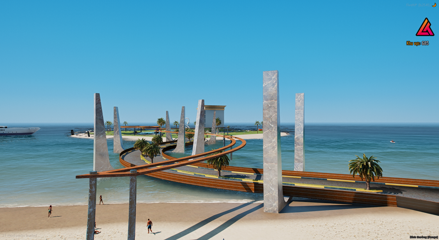 3D Island of Distinction