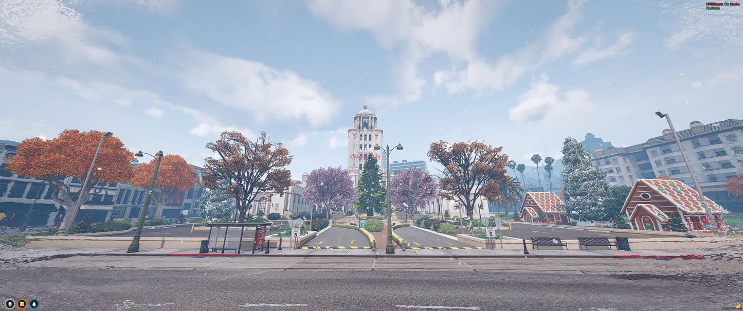City Hall Lawn Christmas