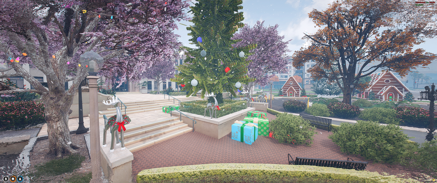 City Hall Lawn Christmas