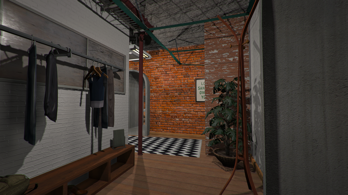 Open Interior - Bunker + Secret room