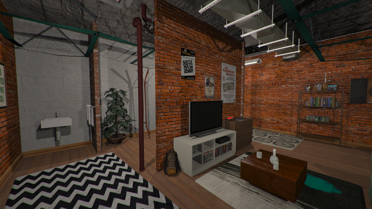 Open Interior - Bunker + Secret room