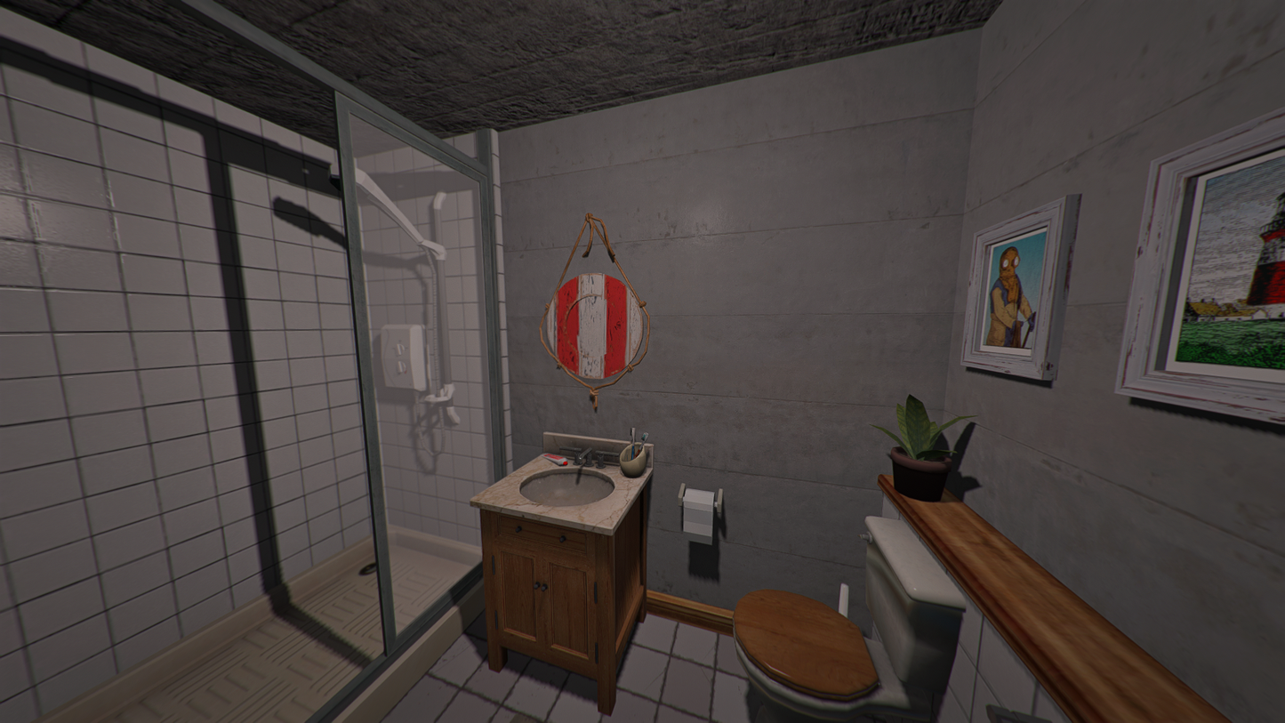 Open Interior - Bunker + Secret room