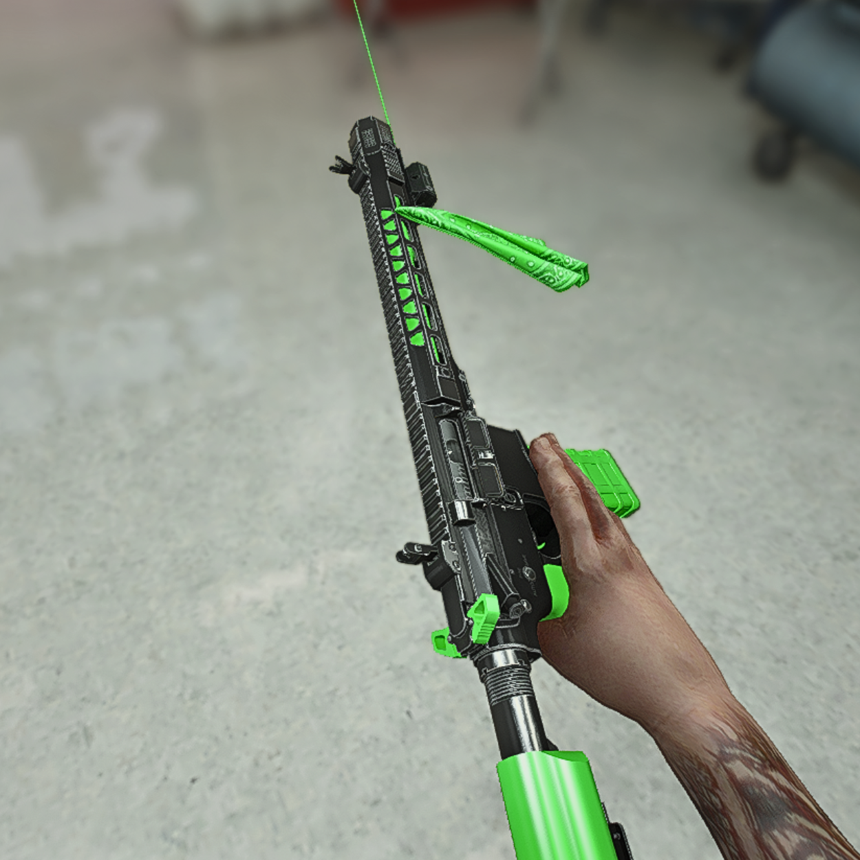 Green Flag Carbine