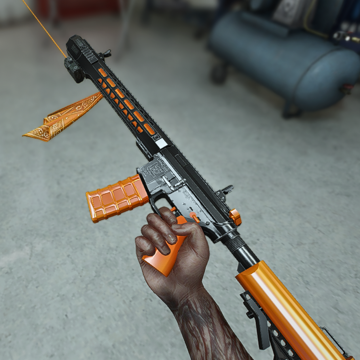Orange Flag Carbine