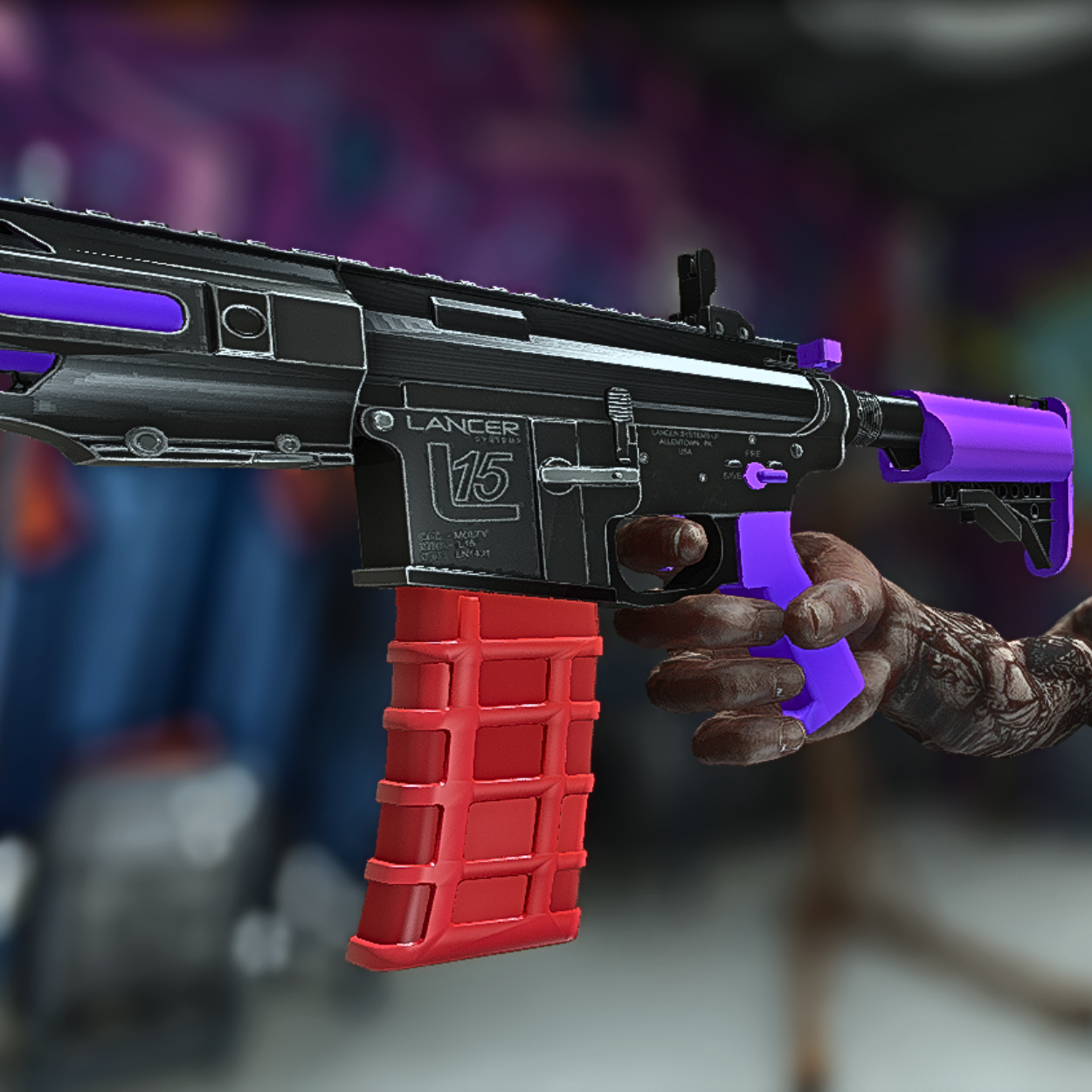 Purple Flag Carbine