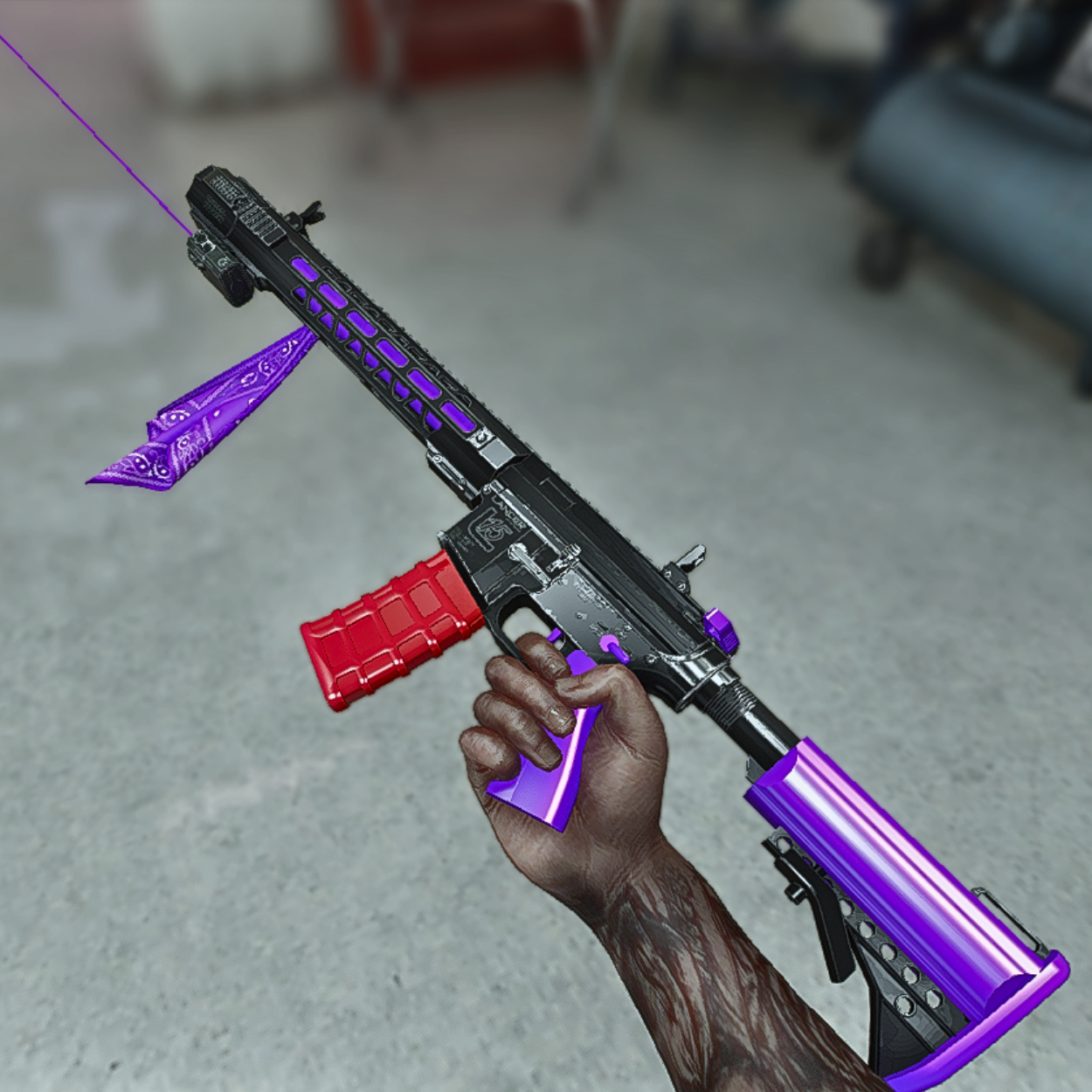 Purple Flag Carbine