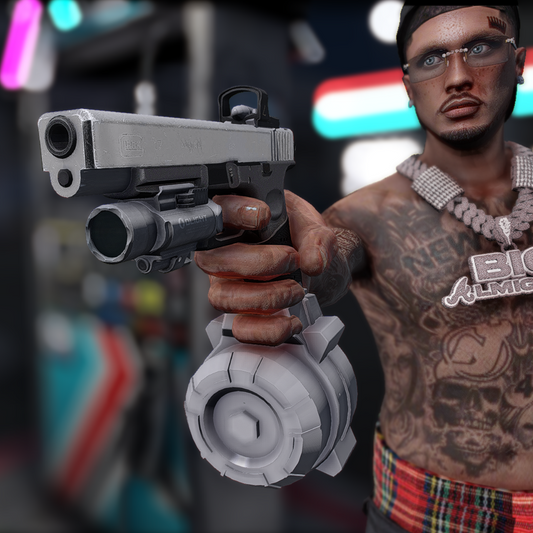 G40 Silver Slide Sight Flash