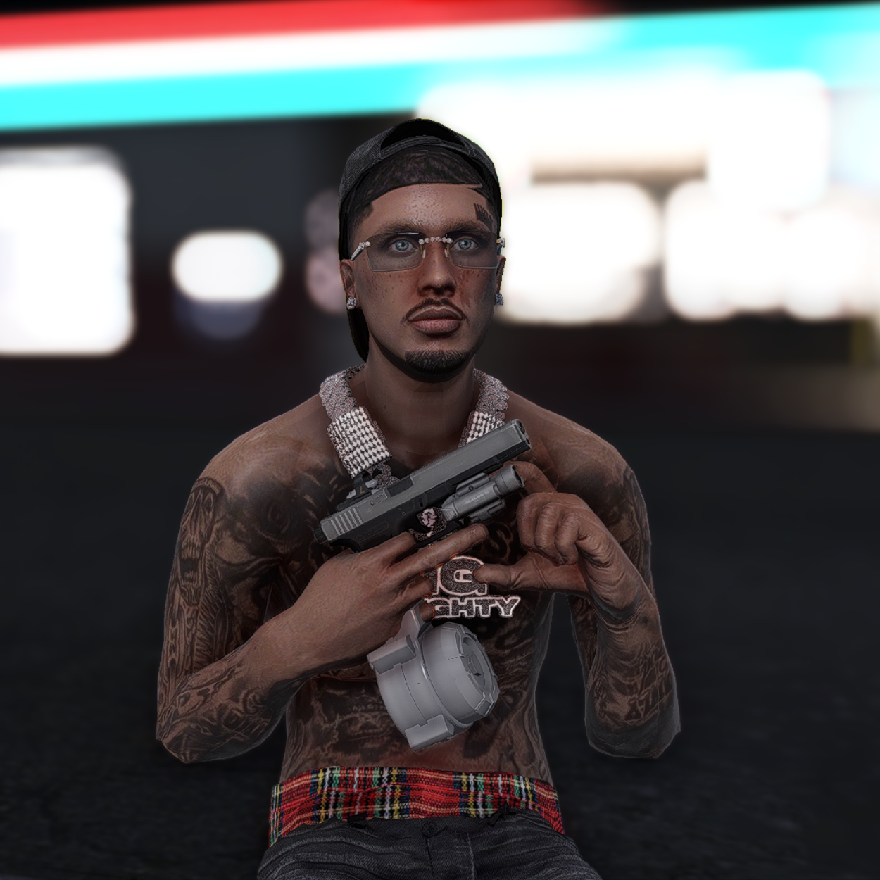 G40 Silver Slide Sight Flash