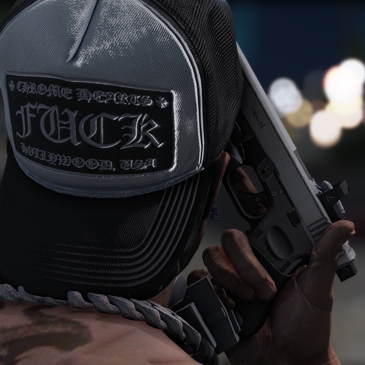 G40 Silver Slide Sight Flash