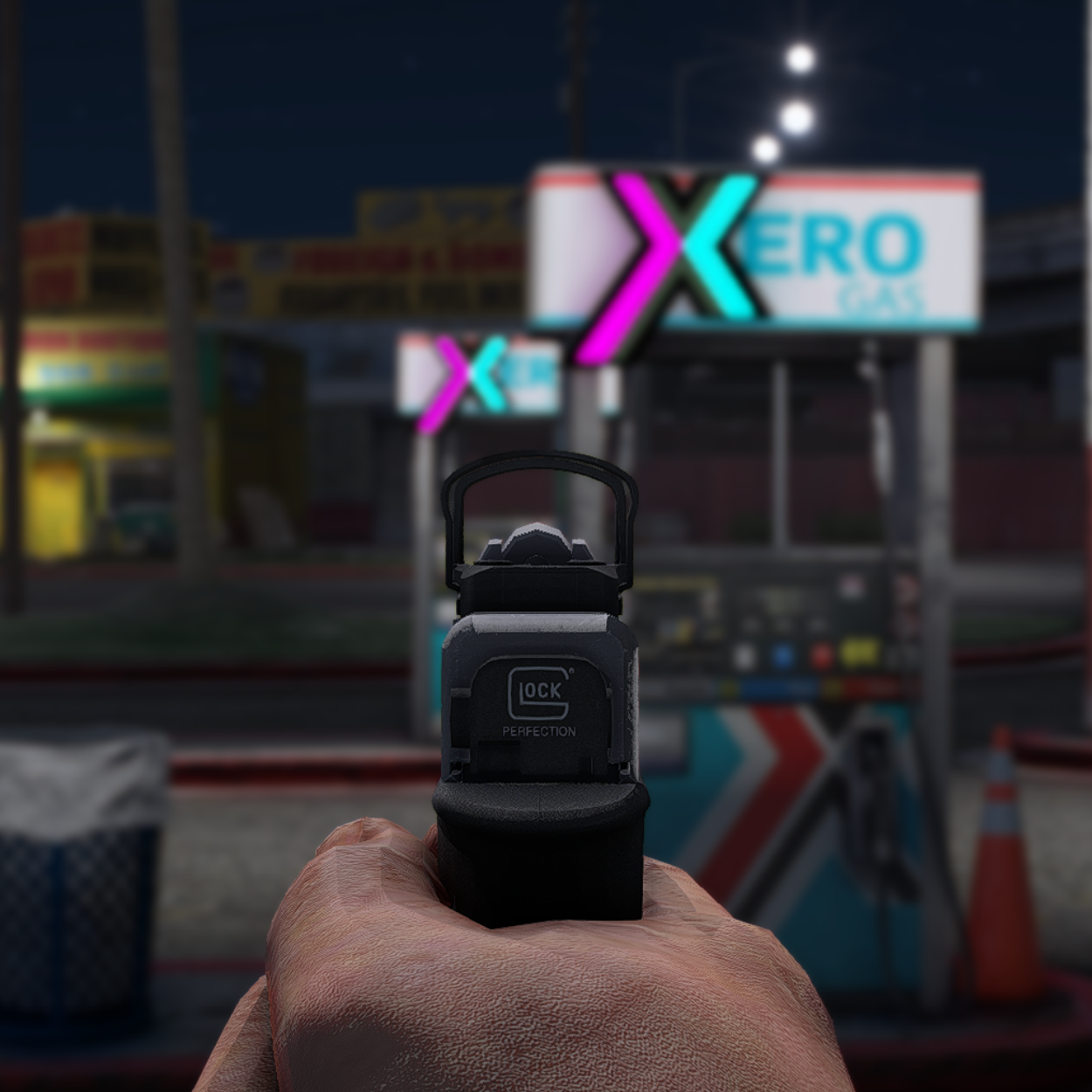 G40 Silver Slide Sight Flash