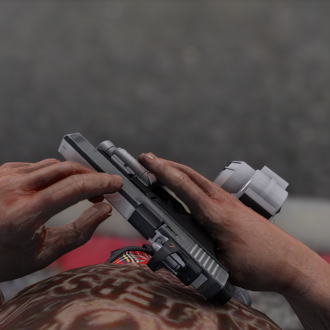 G40 Silver Slide Sight Flash