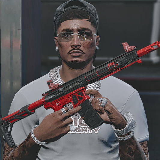 Red M4A1