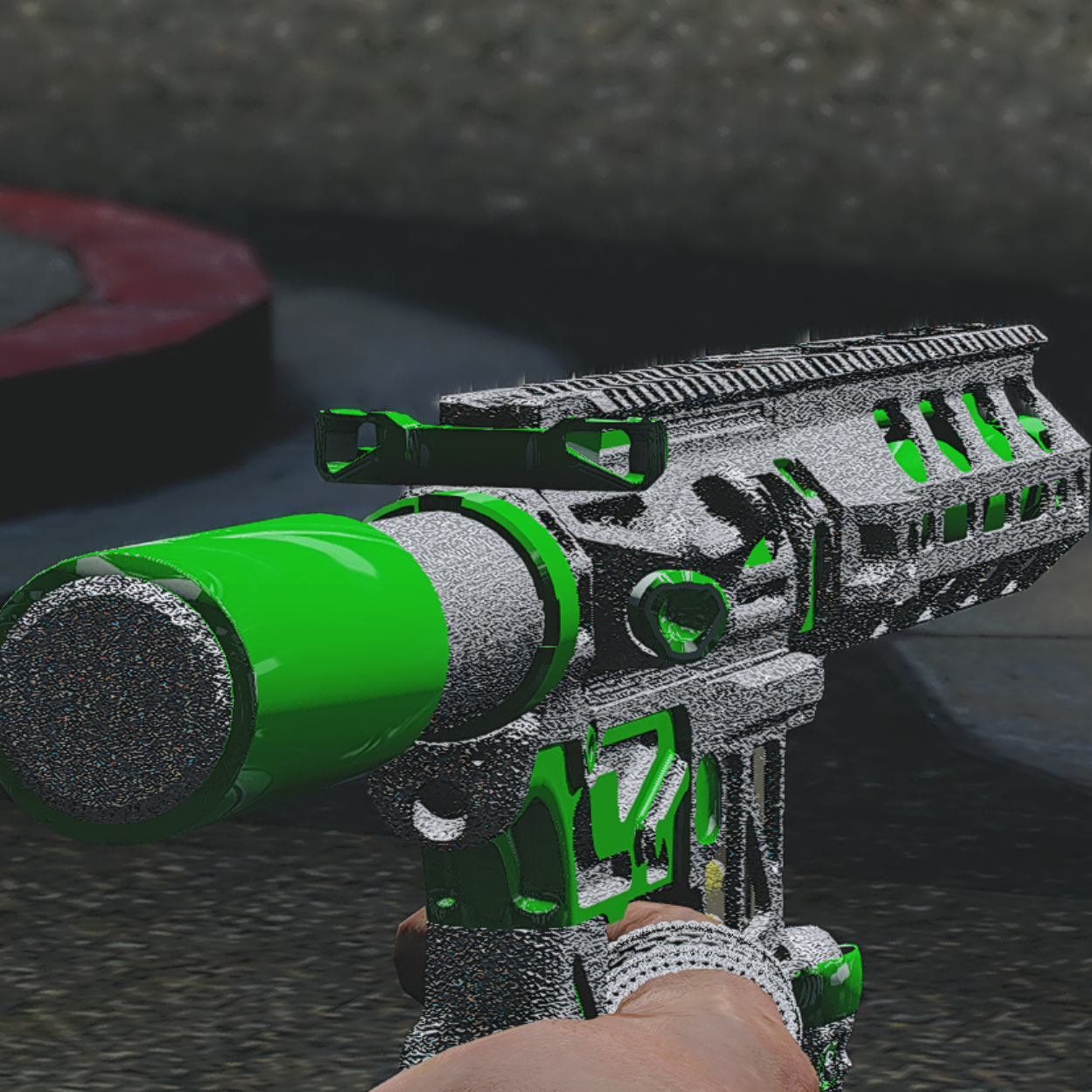 Diamond Skeleton Green ARP