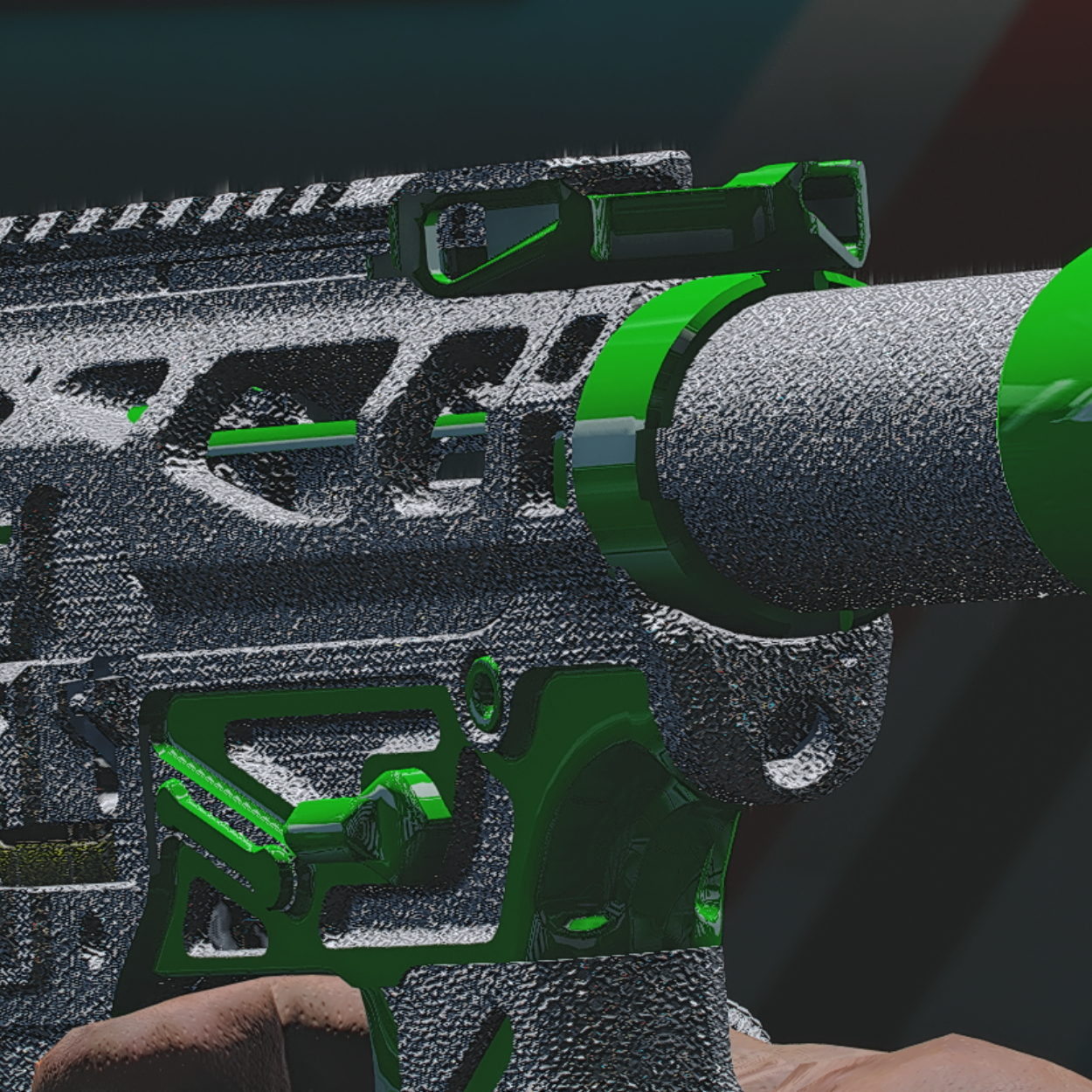 Diamond Skeleton Green ARP