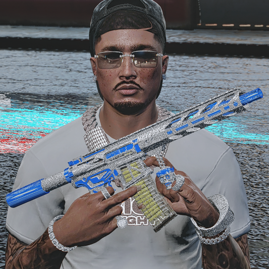 Diamond Skeleton Blue ARP