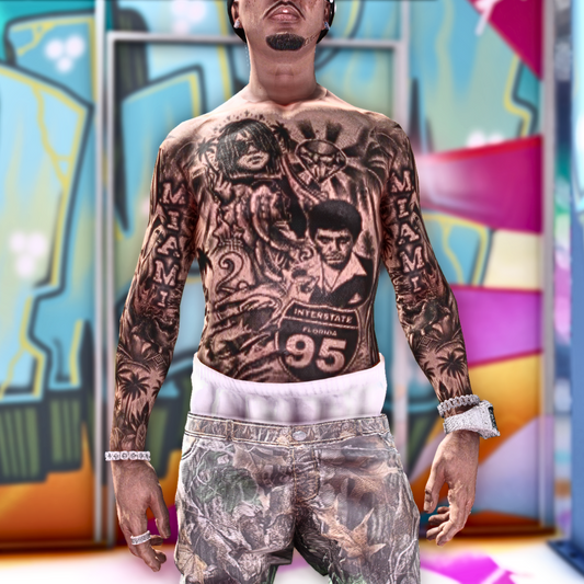 Miami Body Tattoo | Male