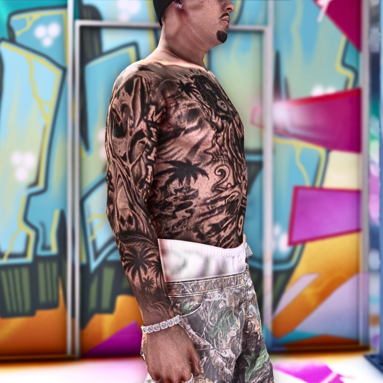Miami Body Tattoo | Male