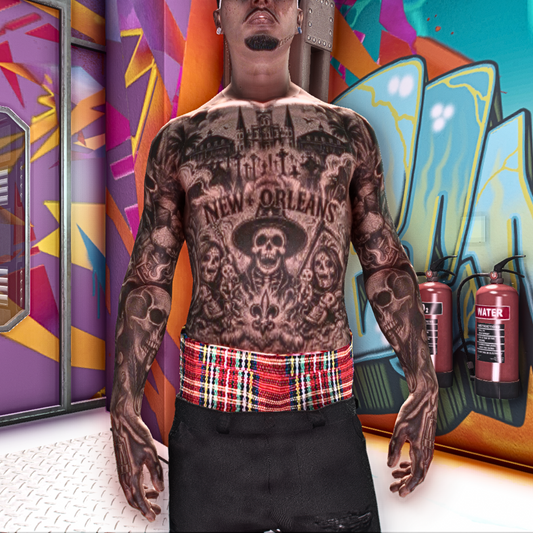 New Orleans Body Tattoo | Male