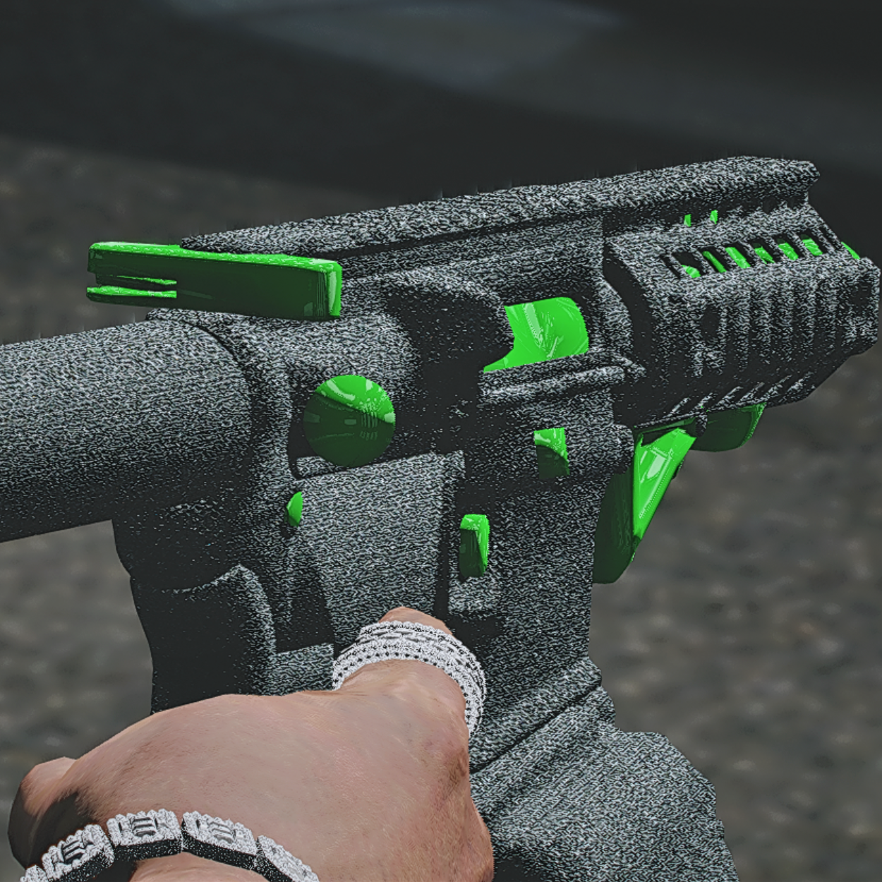 Black Diamond Green ARP
