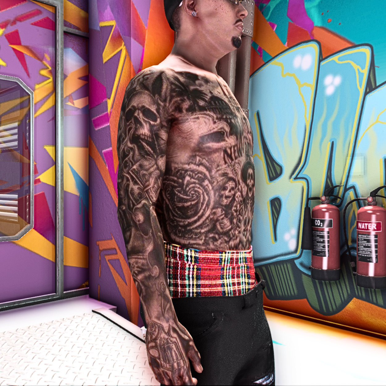 New Orleans Body Tattoo | Male