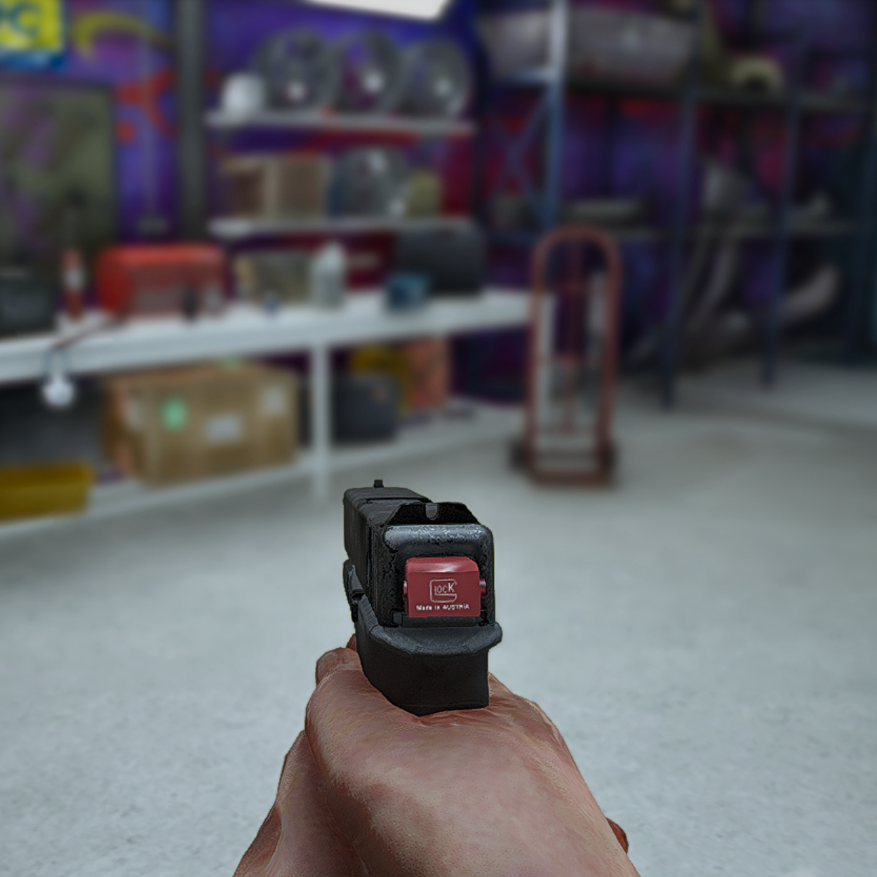 Glock Switch + Burgandy Bandana