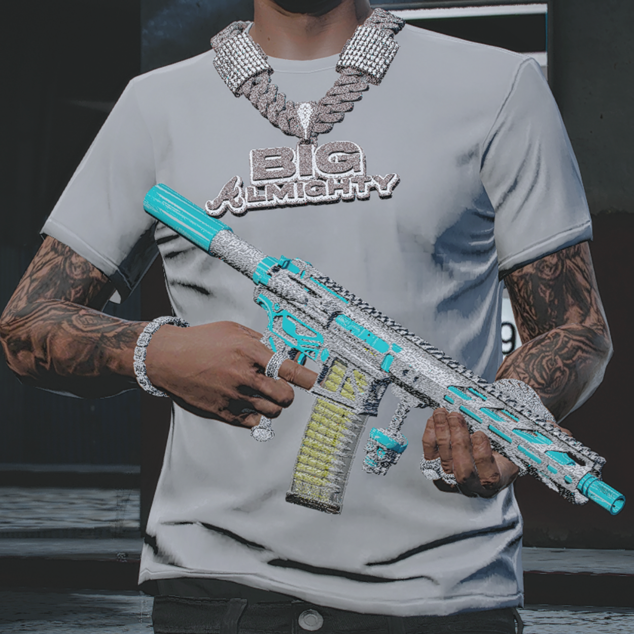 Diamond Skeleton Baby Blue ARP