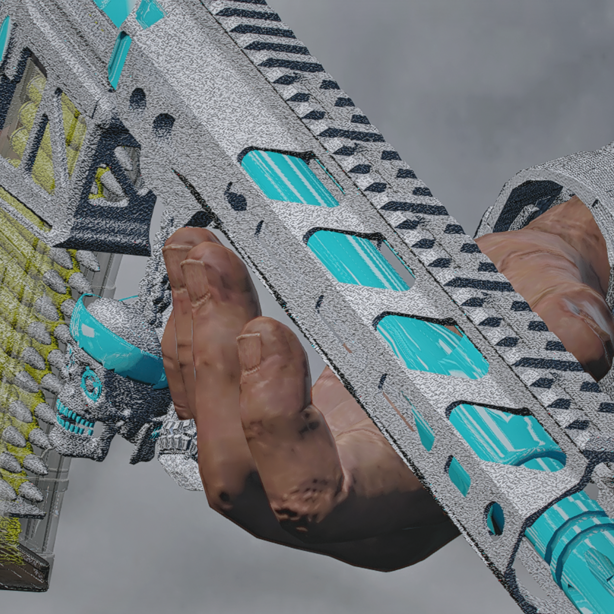 Diamond Skeleton Baby Blue ARP