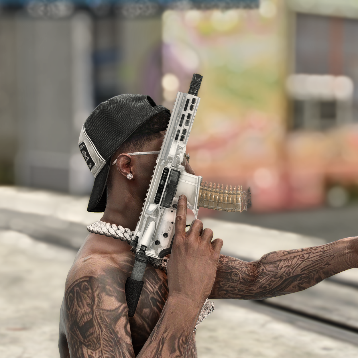556 White ARP + Clear Mag