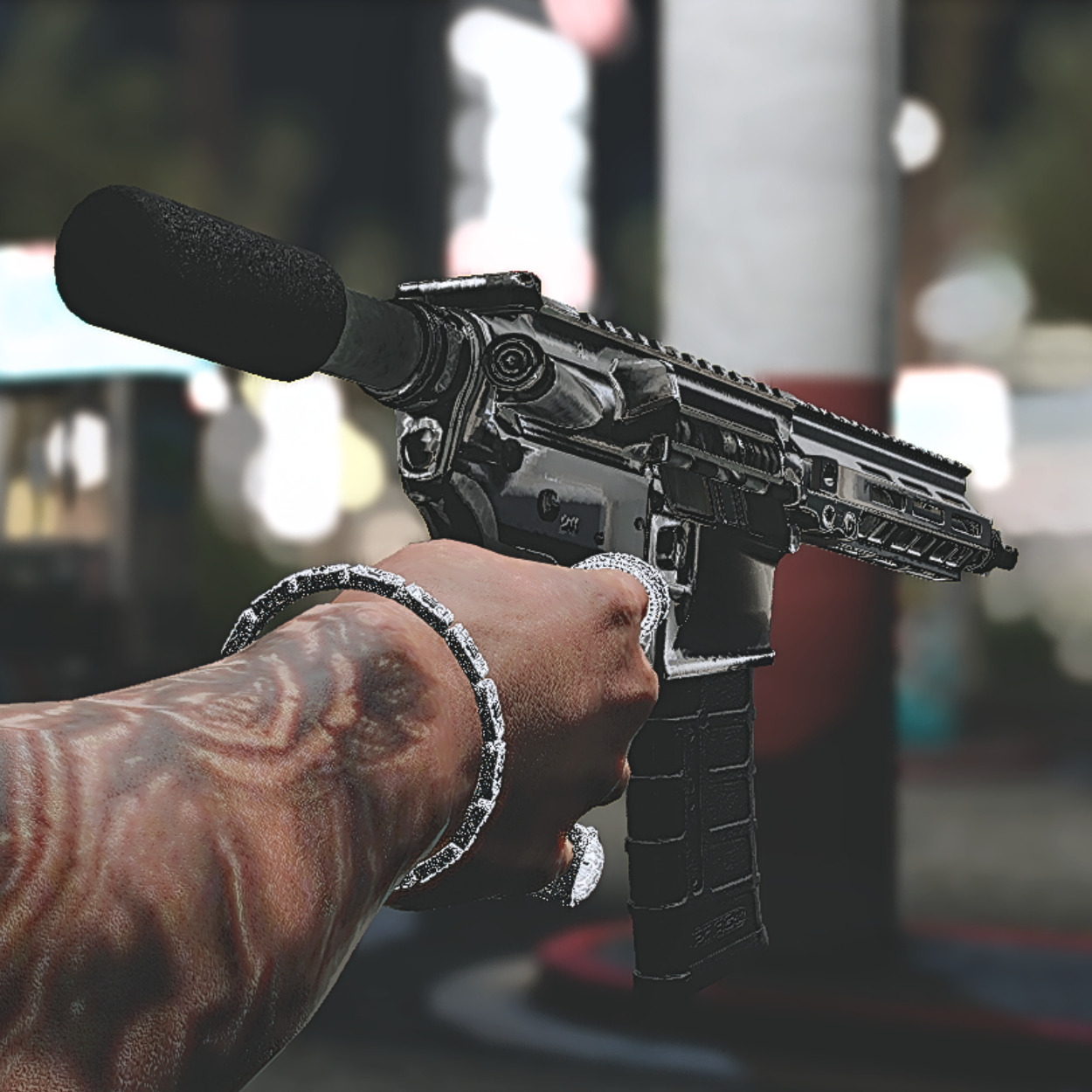 Short White ARP