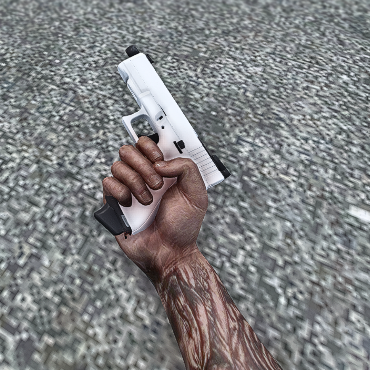 White Glock