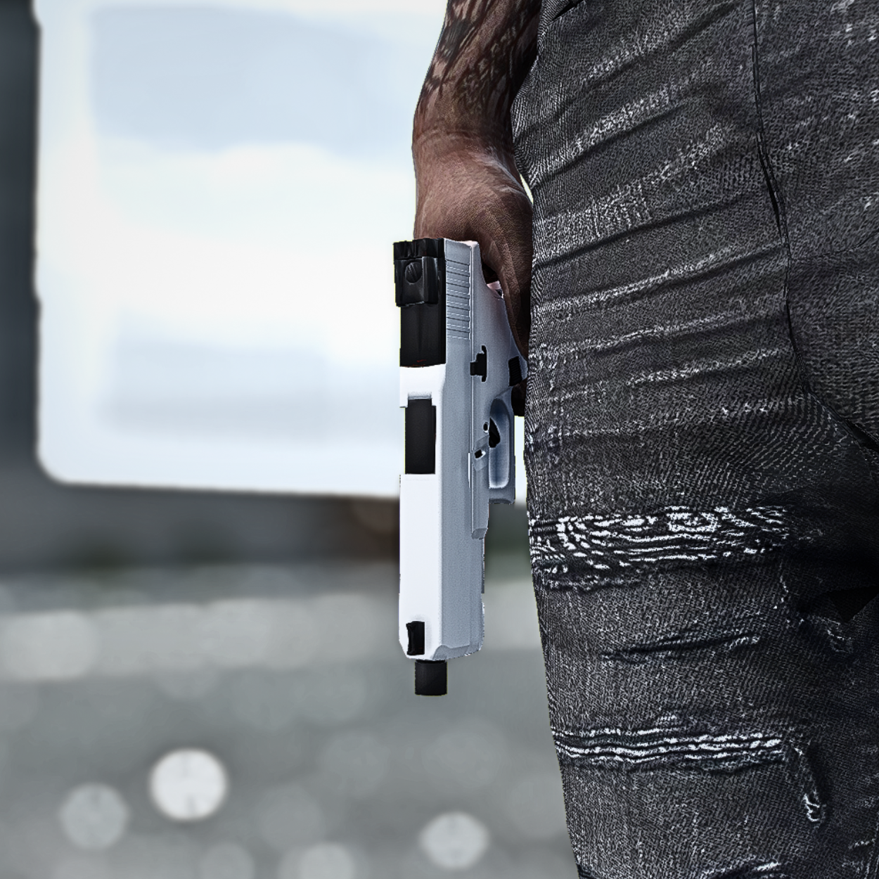 White Glock