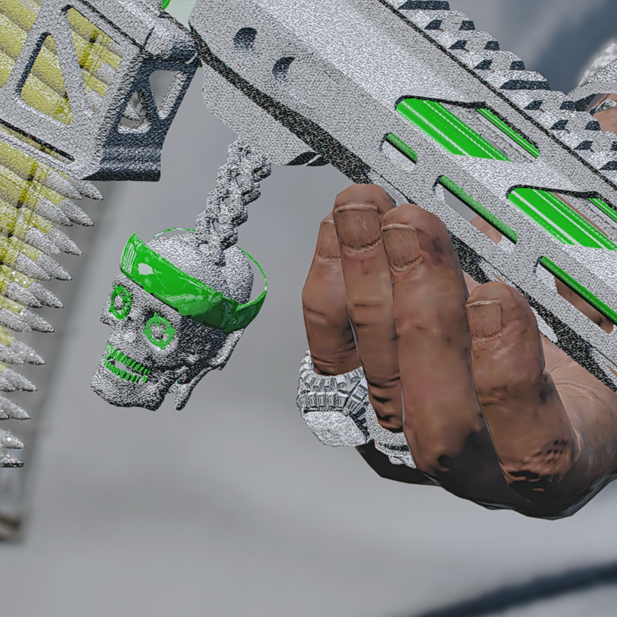 Diamond Skeleton Green ARP