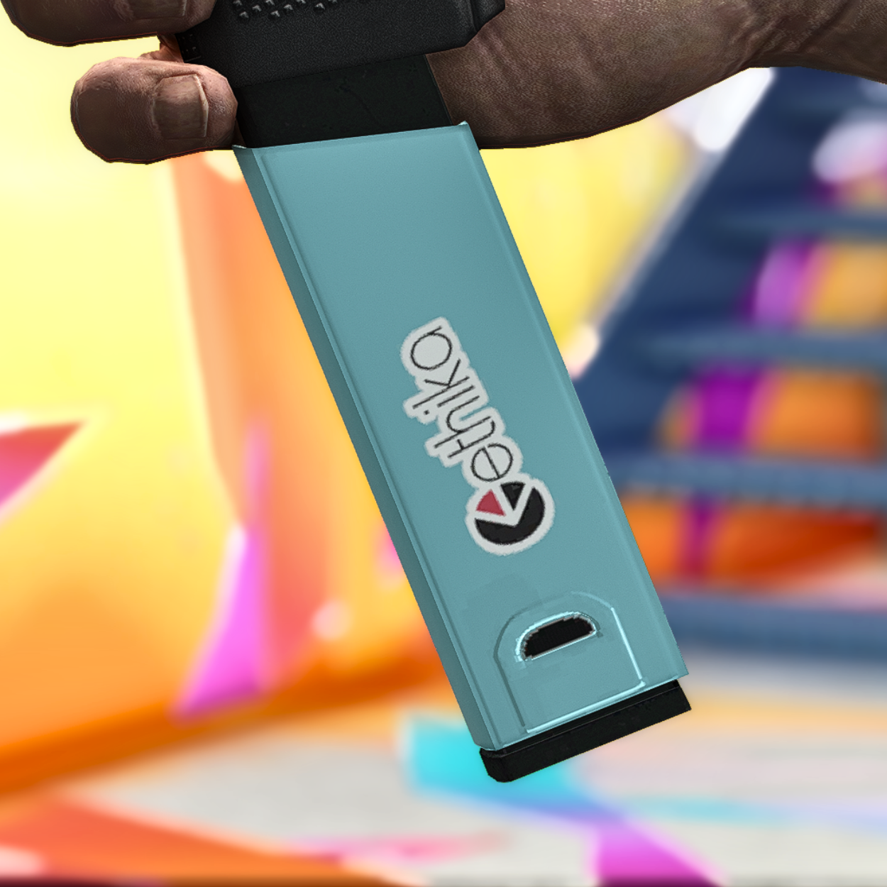 Blue Cyan Ethika Glock