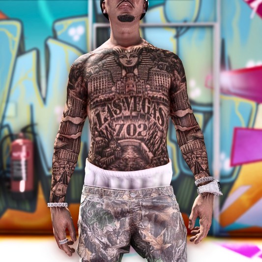 Las Vegas Body Tattoo | Male