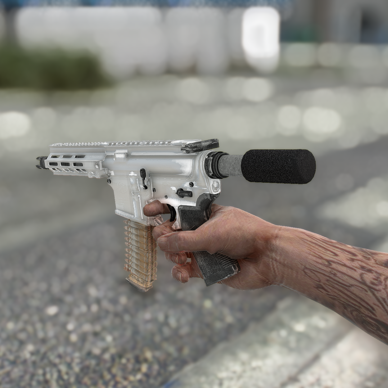 556 White ARP + Clear Mag