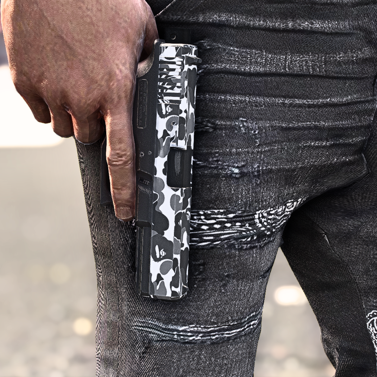 Bape Glock Black