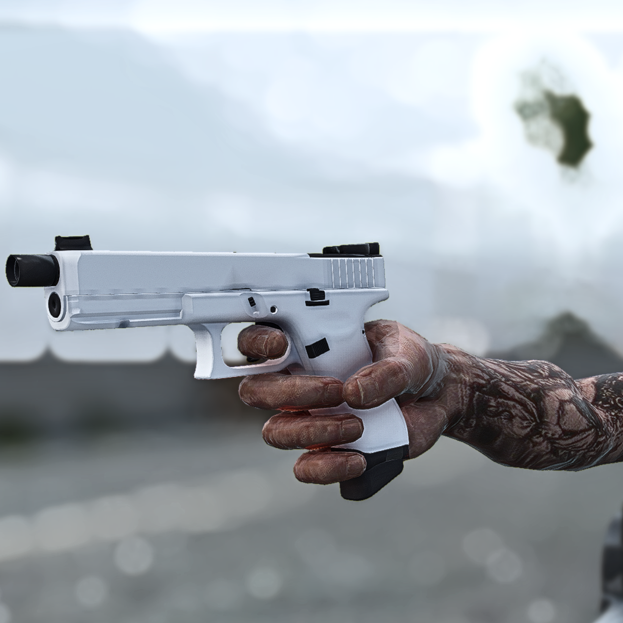 White Glock
