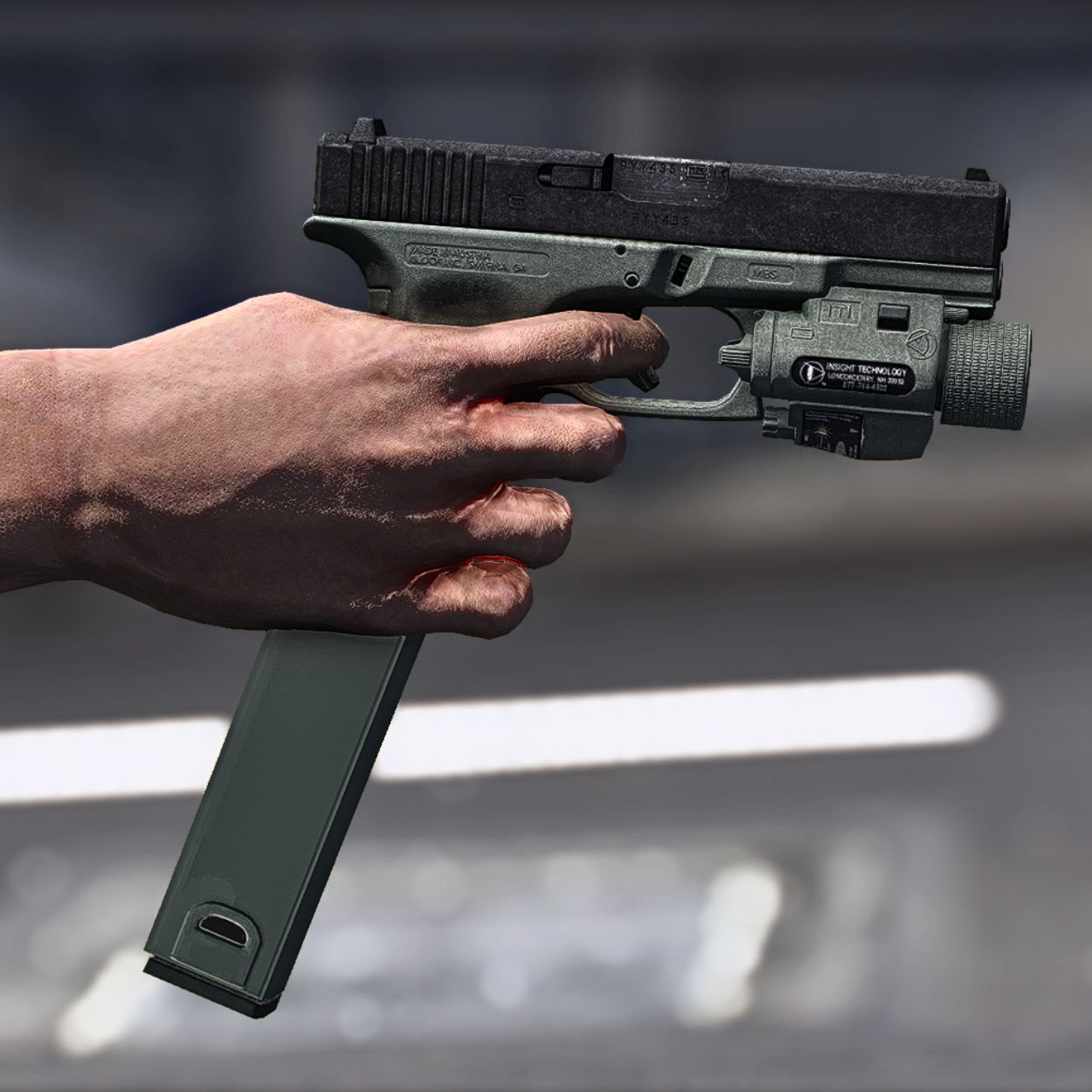 Green Glock G4